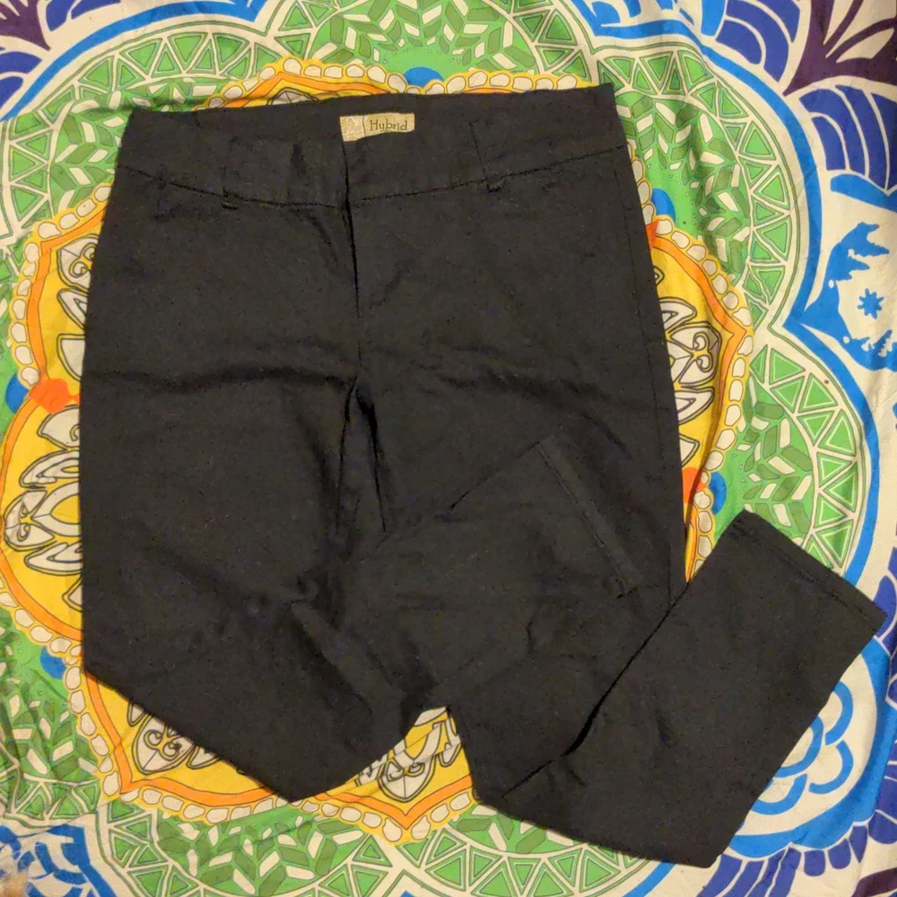 Hybrid & Company | Black Dress Pants - Picture 1 of 4